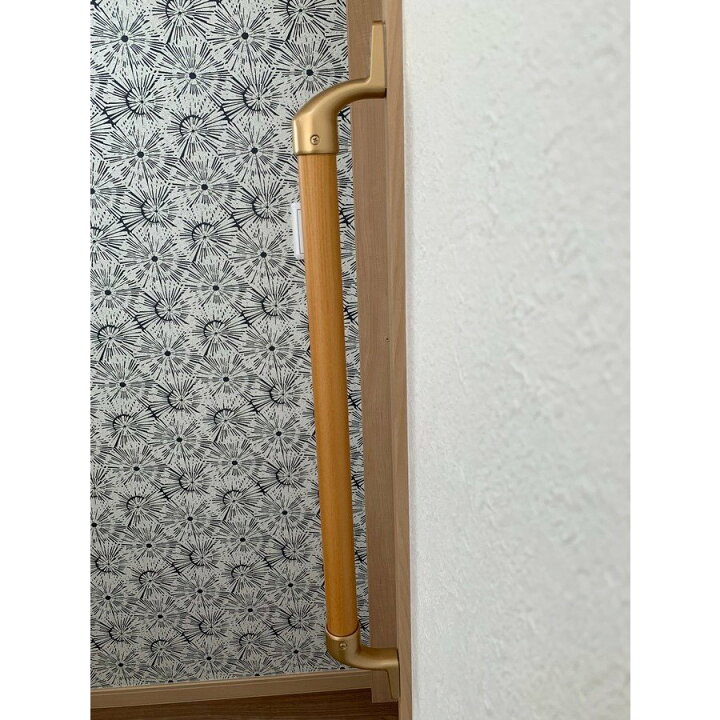 楽天市場 木製 手すり 縦用 ディンプル 凹凸 付 太さ2種 600mm Iam600d48g 全3色 介護 I型 補助 ドア 玄関 階段 室内 手摺り 垂直 敬老の日 直棒 ブラケット 転倒 手スリ 防止 おしゃれ 枠 縁 ベッド トイレ 高さ Diy 取付 壁 金具 父の日