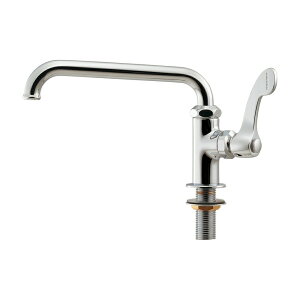 水道 キッチン 台所 交換 取替 カクダイ 厨房用立形自在水栓 品番:700-745-13QR