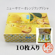 【伊豆】★ニューサマーオレンジ　ラングドシャ（個別包装10枚）【ヤマト運輸宅急便】【浄蓮の滝】静岡土…