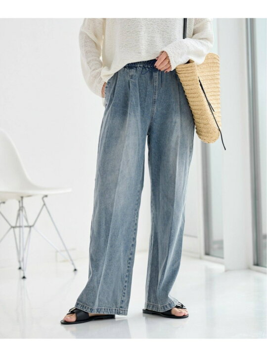 楽天市場】【SALE／30%OFF】C/Rデニムワイドイージー JOURNAL STANDARD 