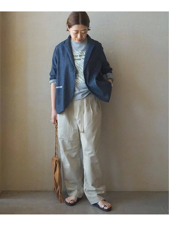 楽天市場】チノ タックテーパーパンツ journal standard luxe 