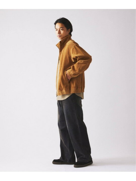 楽天市場】【SALE／30%OFF】コーデュロイ スタンドカラー ジップ 