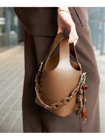 《予約》別注【VARNY】 JUBILEE BAG WITH CHARM(チャーム付) JOURNAL STANDARD ジャーナル スタンダード バッグ ショルダーバッグ ブラック ブラウン【先行予約】*【送料無料】[Rakuten Fashion]