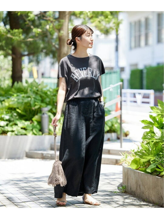 楽天市場】【SALE／30%OFF】《WEB限定追加3》リネン タックキュロット 