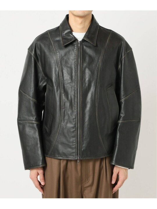 楽天市場】【SALE／30%OFF】バッファローレザー ドライビングブルゾン 