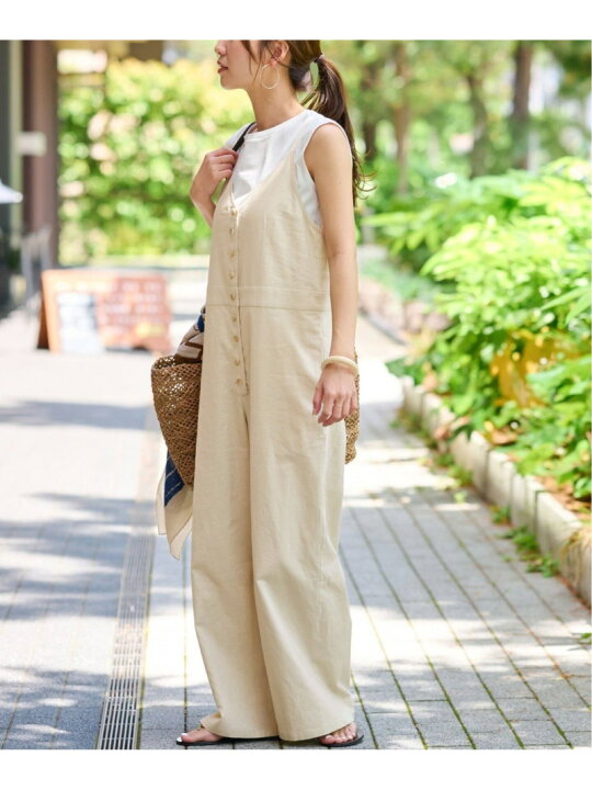 JOURNAL STANDARD relume」 オーバーオール FREE ベージュ レディース 