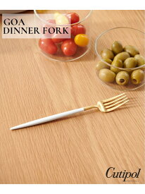 【Cutipol/クチポール】GOA デザートフォーク ホワイト*ゴールド JOURNAL STANDARD FURNITURE ジャーナルスタンダードファニチャー 食器・調理器具・キッチン用品 食器・皿 ゴールド[Rakuten Fashion]