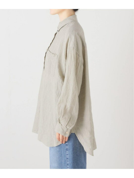 楽天市場】【SALE／30%OFF】60 リネンレギュラーカラーシャツ journal