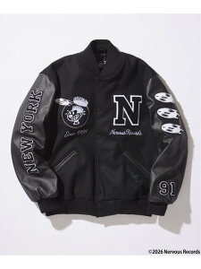 Nervous Records / �i�[���@�X�E���R�[�Y * JOURNAL STANDARD �W���P�b�g JOURNAL STANDARD �W���[�i�� �X�^���_�[�h �W���P�b�g�E�A�E�^�[ �X�^�W�����E�X�J�W���� �u���b�N�y���������z[Rakuten Fashion]