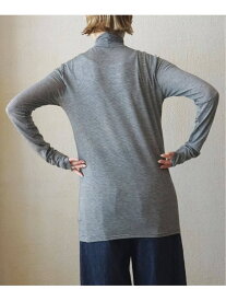 シアージャージ タートルネックプルオーバー journal standard luxe ジャーナルスタンダード ラックス トップス カットソー・Tシャツ ホワイト ブラック【送料無料】[Rakuten Fashion]