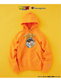 『ドラゴンボールDAIMA』CHAMPION / チャンピオン for JS プリント フーディ JOURNAL STANDARD ジャーナル スタンダード トップス パーカー・フーディー ブラック オレンジ グレー【送料無料】[Rakuten Fashion]