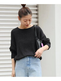 《WEB限定追加》テープヤーンニュアンスプルオーバー JOURNAL STANDARD relume ジャーナル スタンダード レリューム トップス ニット ブラック ブルー ネイビー ピンク ベージュ【送料無料】[Rakuten Fashion]