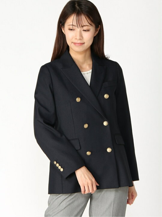 楽天市場】T/Wギャバ NAVY ブレザー JOURNAL STANDARD relume  