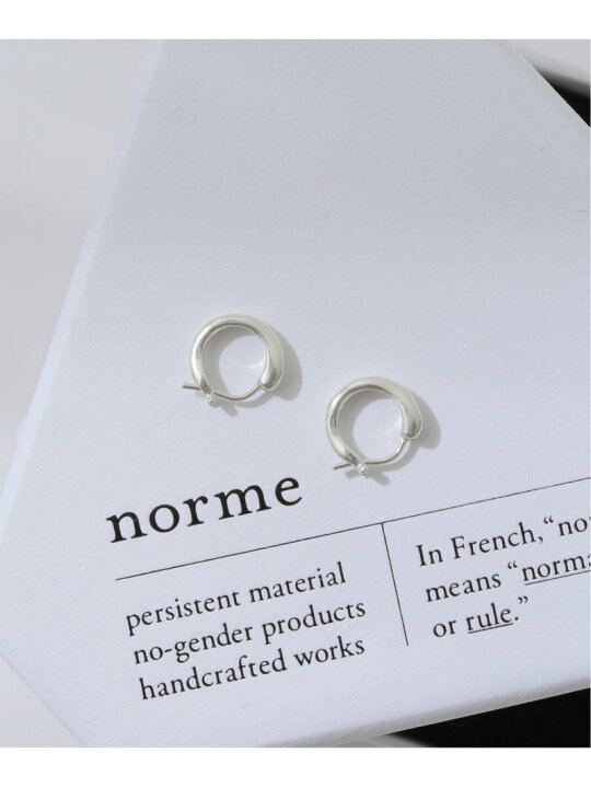 楽天市場】【norme Dew/ノルム デュー】Pierce:ピアス JOURNAL 