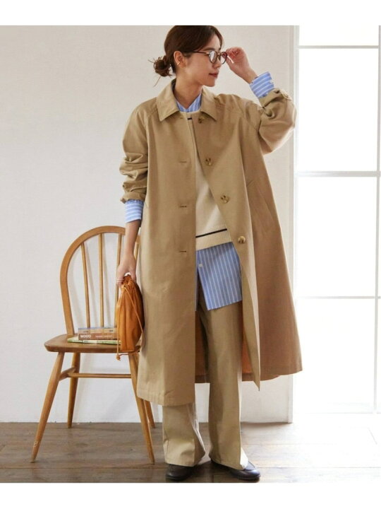 楽天市場】《追加2》スーピマコットンステンカラーコート JOURNAL 