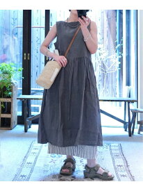 【ARMEN/アーメン】LINEN PLAIN BOAT NECK NO/SL ONE-PI journal standard luxe ジャーナルスタンダード ラックス ワンピース・ドレス ワンピース レッド【送料無料】[Rakuten Fashion]