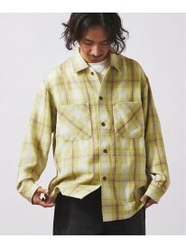 リング オンブレーチェックシャツ JOURNAL STANDARD relume ジャーナル スタンダード レリューム トップス シャツ・ブラウス ブルー グレー ベージュ【送料無料】[Rakuten Fashion]