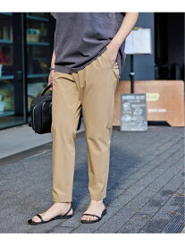 【撥水/接触冷感/洗える/UVカット】リネンナイロンストレッチテーパードパンツ JOURNAL STANDARD ジャーナル スタンダード パンツ その他のパンツ ブラック ブルー ベージュ グレー【送料無料】[Rakuten Fashion]