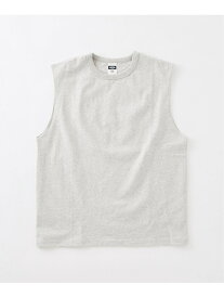 US COTTON 汗染み防止 アメリカンスリーブ JOURNAL STANDARD ジャーナル スタンダード トップス カットソー・Tシャツ グレー ホワイト【送料無料】[Rakuten Fashion]