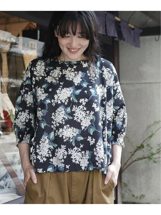 楽天市場】【SALE／30%OFF】リバティローンプリント ブラウス journal 