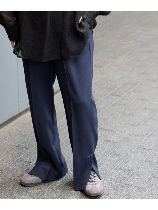 楽天市場】【SALE／30%OFF】ウーリッシュツイルスリットパンツ JOURNAL  