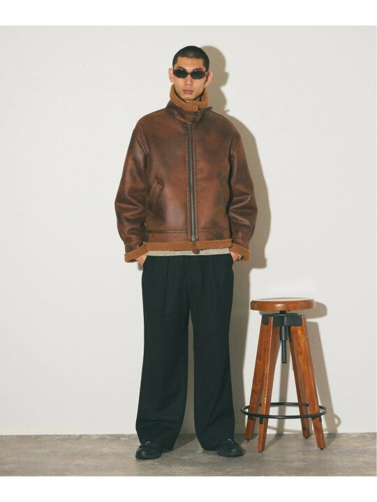 楽天市場】【SALE／30%OFF】フェイクムートン B3 JOURNAL STANDARD 