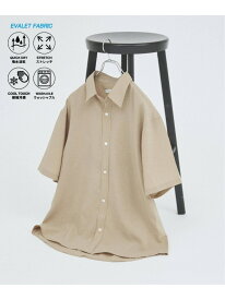 【SALE／30%OFF】"吸水速乾 / 接触冷感" EVALET LIGHT レギュラーカラー S/S シャツ JOURNAL STANDARD ジャーナル スタンダード トップス シャツ・ブラウス ブラック ベージュ ブルー ブラウン グレー【RBA_E】【送料無料】[Rakuten Fashion]