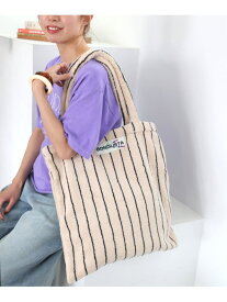 《WEB限定追加》【BONGUSTA/ボングスタ】NARAM STRIPED トートバッグ JOURNAL STANDARD relume ジャーナル スタンダード レリューム バッグ トートバッグ ベージュ【送料無料】[Rakuten Fashion]