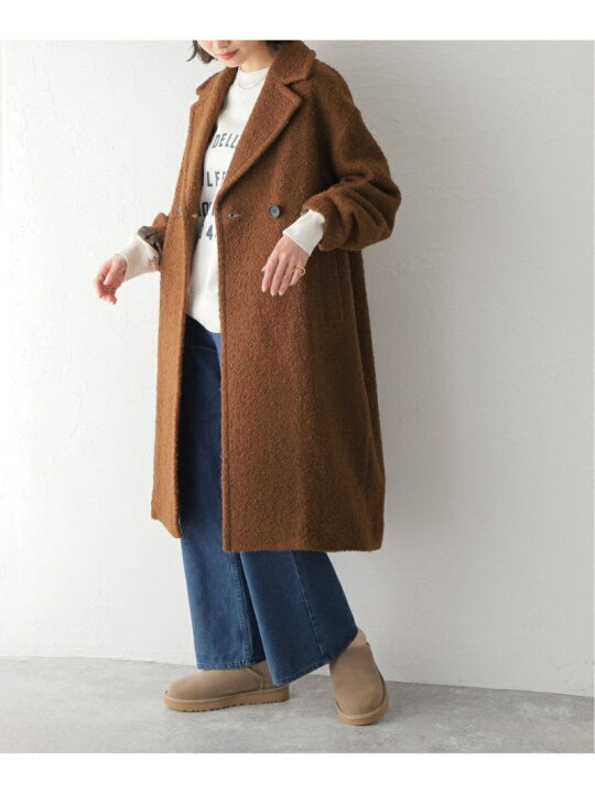 楽天市場】【SALE／40%OFF】COMATEXミックスヤーンツイードコート 