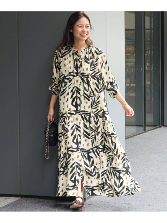 楽天市場 Web限定追加3 ホワイトボタニカルワンピース Journal Standard Relume ジャーナル スタンダード レリューム ワンピース ドレス その他のワンピース ドレス ブラウン 送料無料 Rakuten Fashion Journal Standard