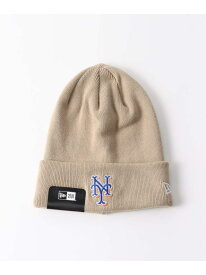 NEW ERA / Cuff Knit Mets 14109626 JOURNAL STANDARD ジャーナル スタンダード 帽子 ニット帽・ビーニー ベージュ【送料無料】[Rakuten Fashion]