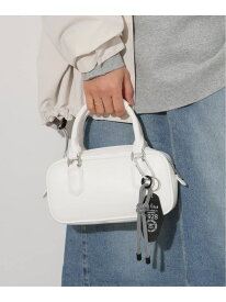 【SALE／30%OFF】【VELETTO/ヴェレット】スクエアボストンBAG JOURNAL STANDARD relume ジャーナル スタンダード レリューム バッグ ボストンバッグ ブラック ホワイト【RBA_E】【送料無料】[Rakuten Fashion]