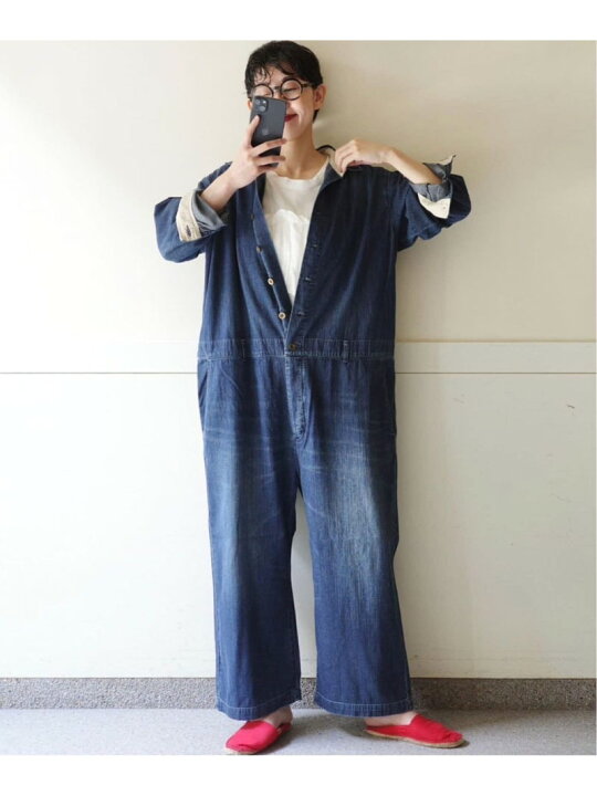 楽天市場】8OZデニムテーパーオールインワン journal standard luxe 