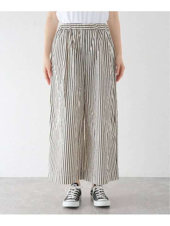 楽天市場】【SALE／30%OFF】バフストライプ タックイージーパンツ  