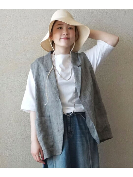 楽天市場】リネンヘリン ガウンベスト journal standard luxe 