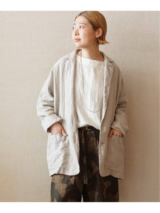楽天市場】リネンワッシャー ジャケット journal standard luxe 