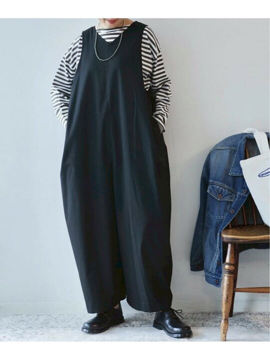 楽天市場】TRツイル Vネックサロペット journal standard luxe 
