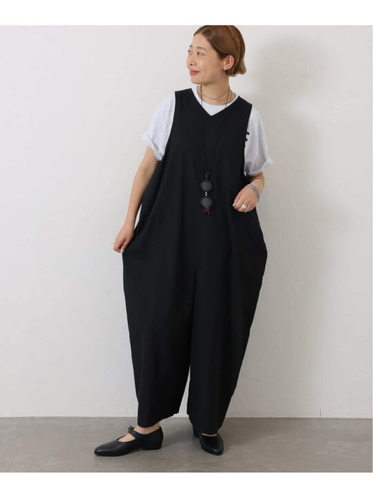 楽天市場】TRツイル Vネックサロペット journal standard luxe 