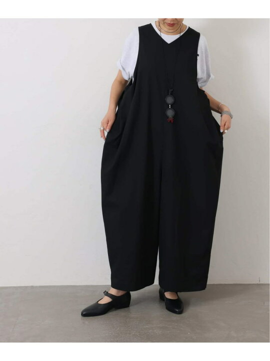 楽天市場】TRツイル Vネックサロペット journal standard luxe 