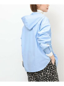 フーディーシャツブラウス JOURNAL STANDARD relume ジャーナル スタンダード レリューム トップス シャツ・ブラウス ブルー ネイビー【送料無料】[Rakuten Fashion]