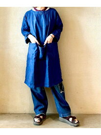 【ARMEN 】LINEN HERRINGBONE B/N TUNIC journal standard luxe ジャーナルスタンダード ラックス ワンピース・ドレス チュニック ブラック【送料無料】[Rakuten Fashion]