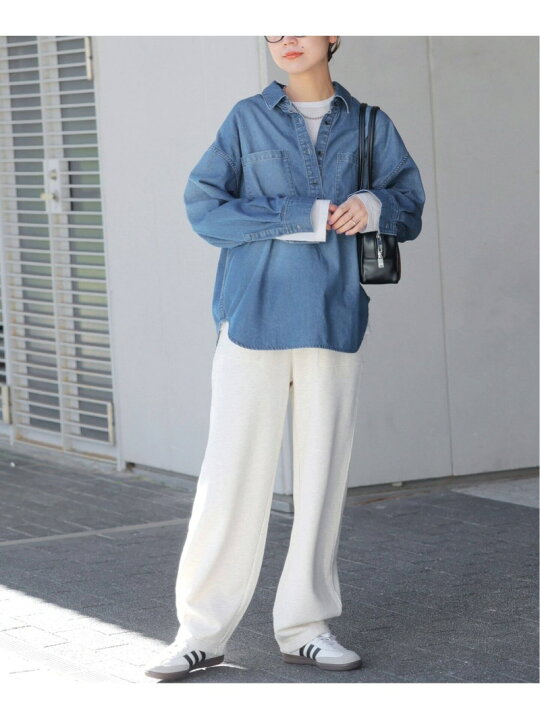 楽天市場】《WEB限定追加 / 新色》デニムプルオーバーシャツ JOURNAL 
