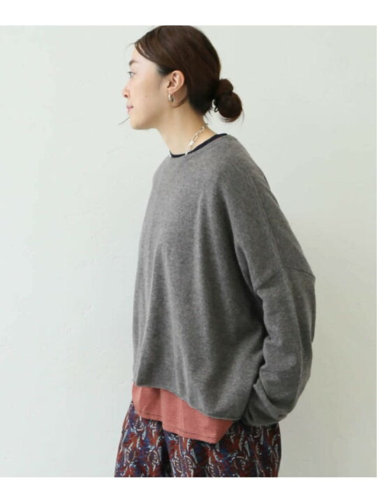 楽天市場】カシミヤ ワイドプルオーバー journal standard luxe 