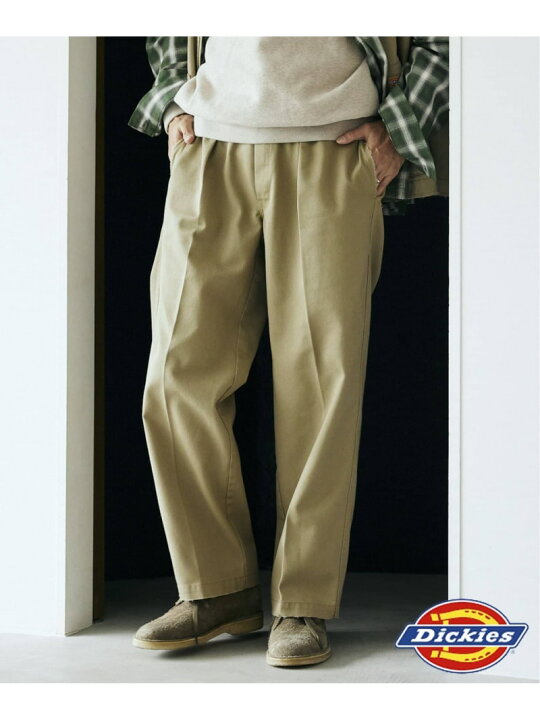 SALE 30 OFF DICKIES ディッキーズ 別注 サイドアジャスターワークパンツ JOURNAL STANDARD relume ジャーナル スタンダード レリューム パンツ その他のパンツ ベージュ ブラック RBA E 送料無料 Rakuten Fashion JOURNAL STANDARD