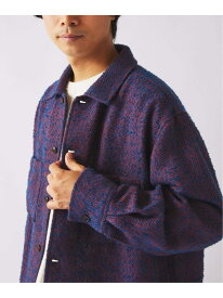 ビッグ ヘリンボン CPO シャツ ジャケット JOURNAL STANDARD relume ジャーナル スタンダード レリューム トップス シャツ・ブラウス ブラック イエロー オレンジ【送料無料】[Rakuten Fashion]