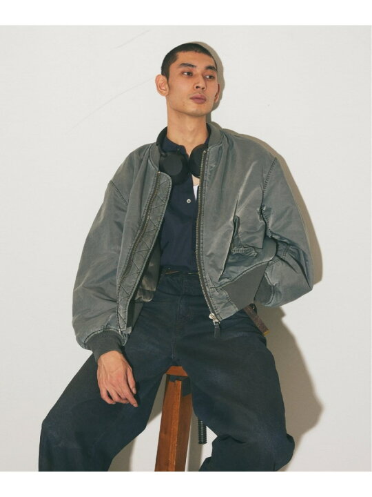 楽天市場】【SALE／30%OFF】オーバーフィット ボンバーブルゾン 