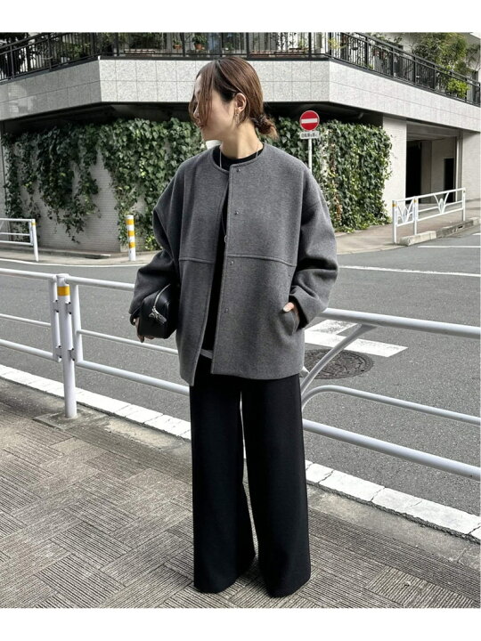 楽天市場】《追加》スーパー140ビーバーノーカラーショートコート 