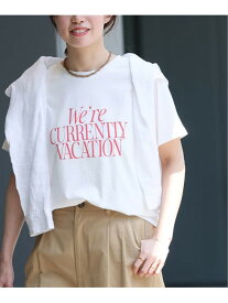 WereロゴTEE JOURNAL STANDARD relume ジャーナル スタンダード レリューム トップス カットソー・Tシャツ ホワイト ネイビー【送料無料】[Rakuten Fashion]