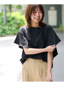 《予約》フレアスリーブプルオーバー JOURNAL STANDARD relume ジャーナル スタンダード レリューム トップス カットソー・Tシャツ ブラック ホワイト【先行予約】*【送料無料】[Rakuten Fashion]