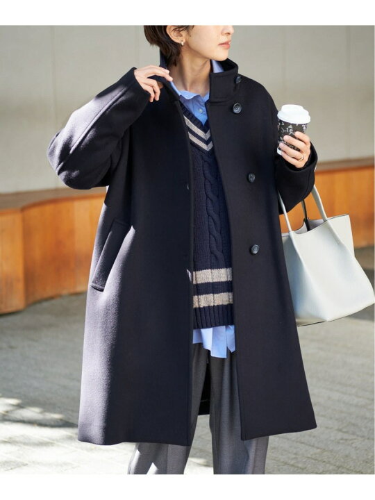 楽天市場】【SALE／30%OFF】《追加》別注 LANA WOOL140 スタンドコート 
